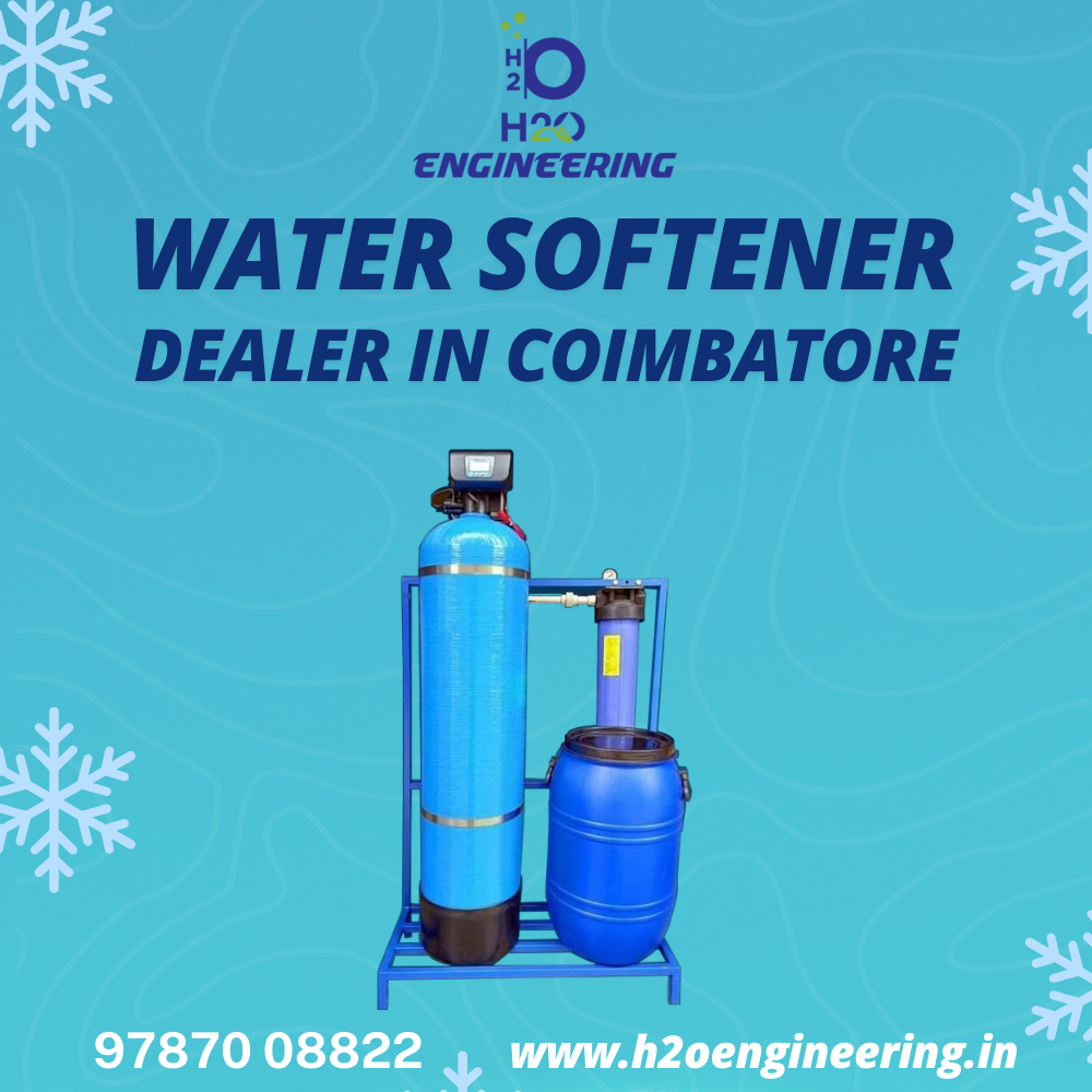 Water Softner Dealer in Coimbatore by H2O Engineering