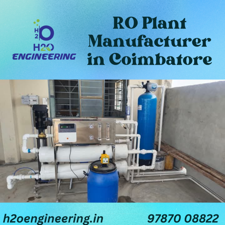 RO Plant Supplier in Coimbatore