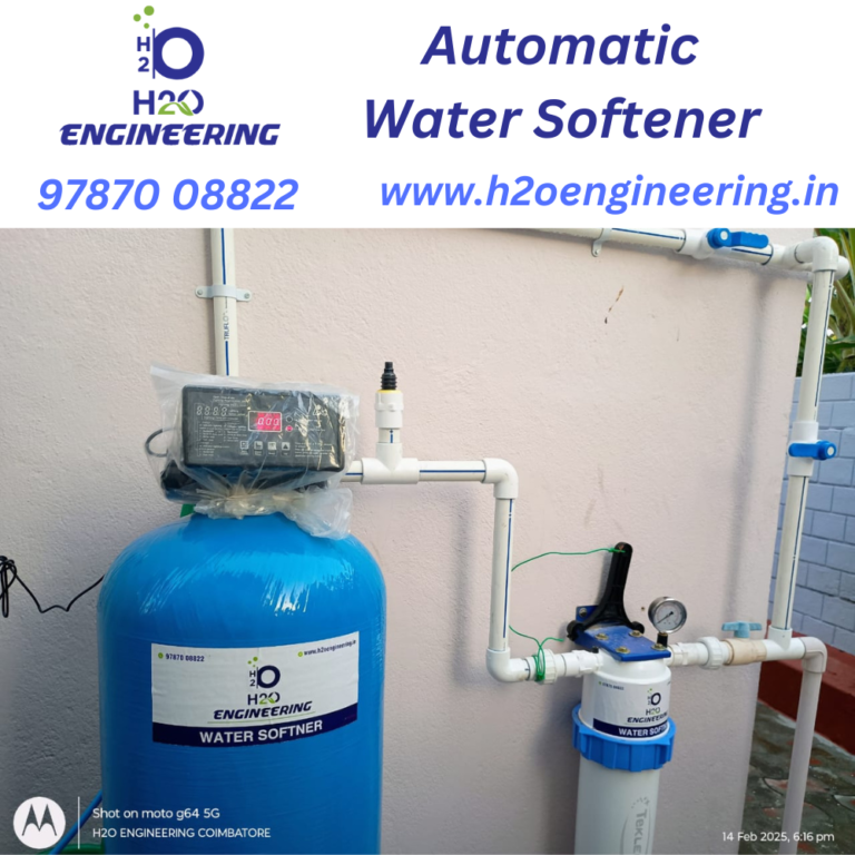 Automatic water softener manufacturer in Coimbatore