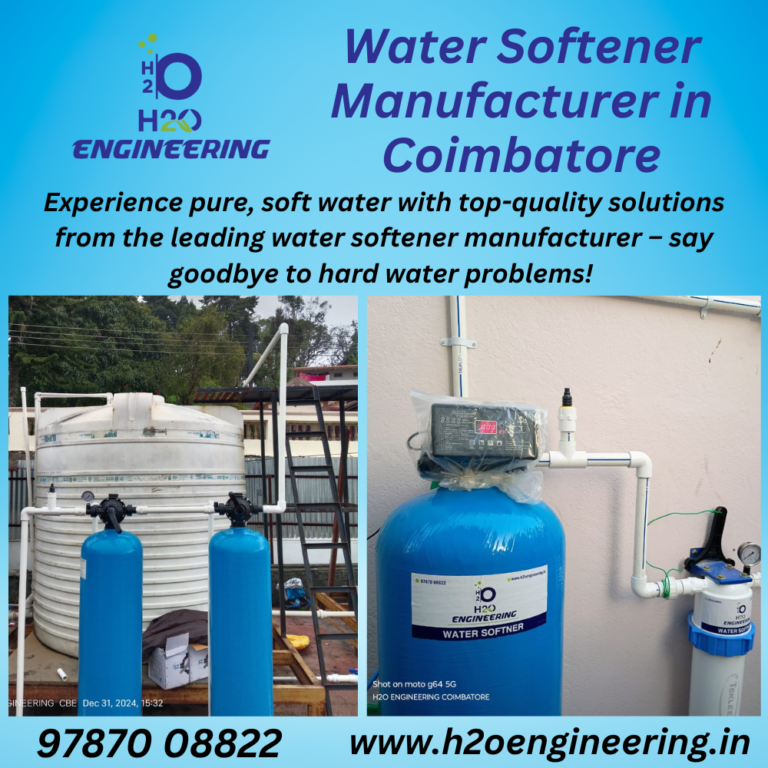 Water Softener Dealer Coimbatore