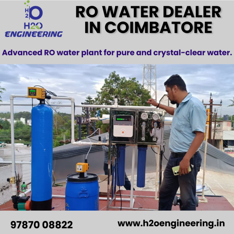 RO Plant Manufacturer in Coimbatore – H2O Engineering