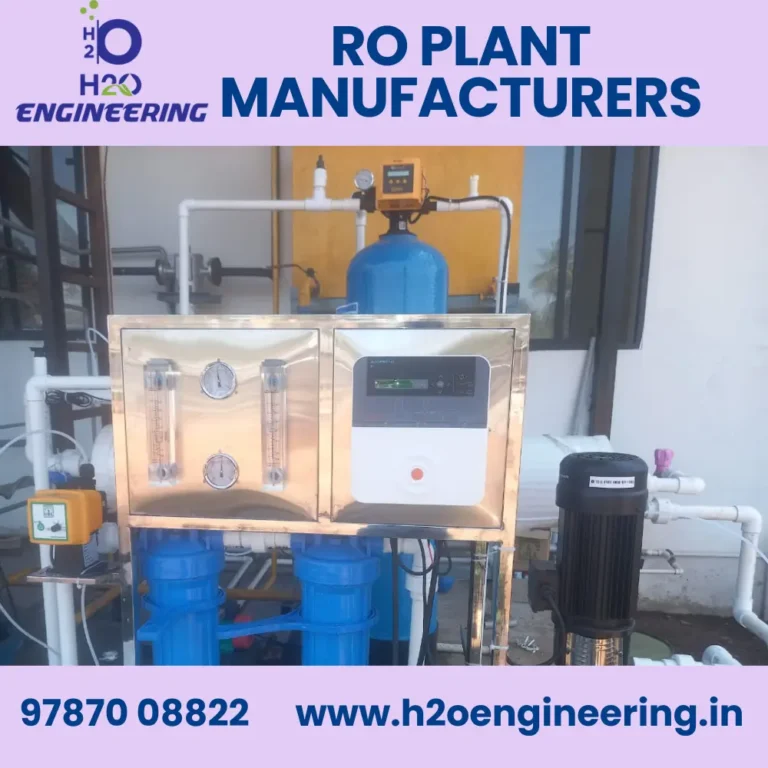 RO plant supplier in Coimbatore