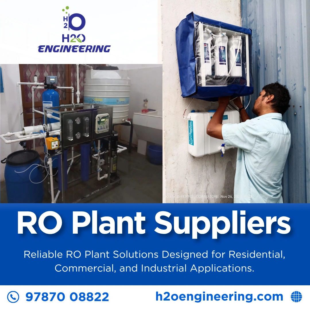 RO Plant Dealers in Tiruppur
