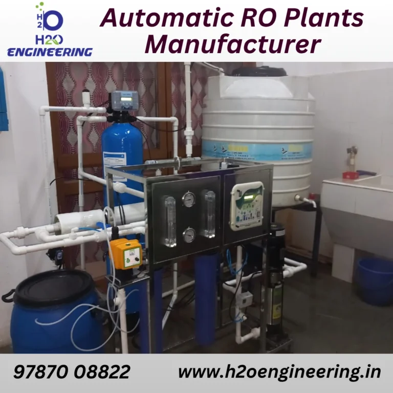 Automatic RO Plant Manufacturer in Coimbatore