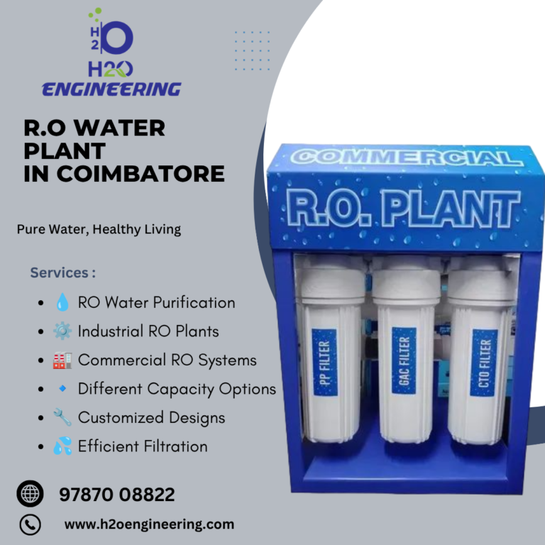 Fully Automatic RO Plant In Coimbatore