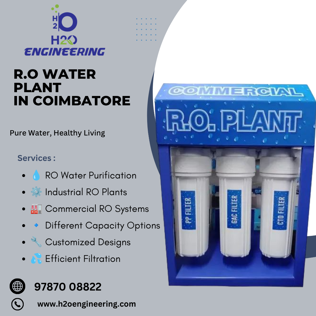 Fully Automatic RO Plant In Coimbatore