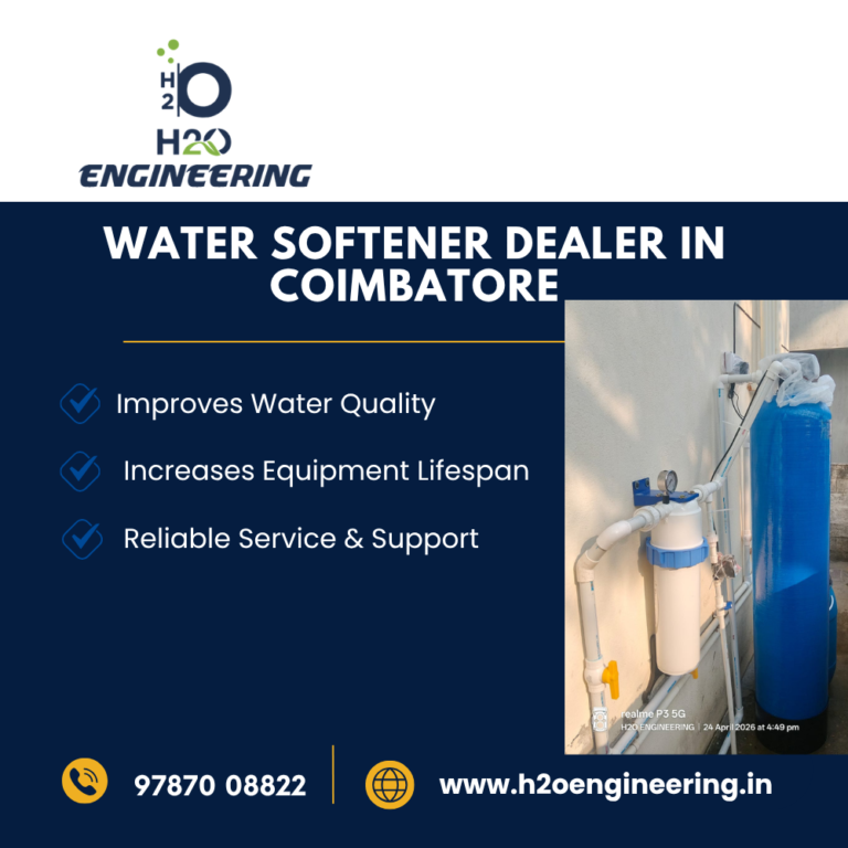 Water Softener Plant Supplier in Coimbatore